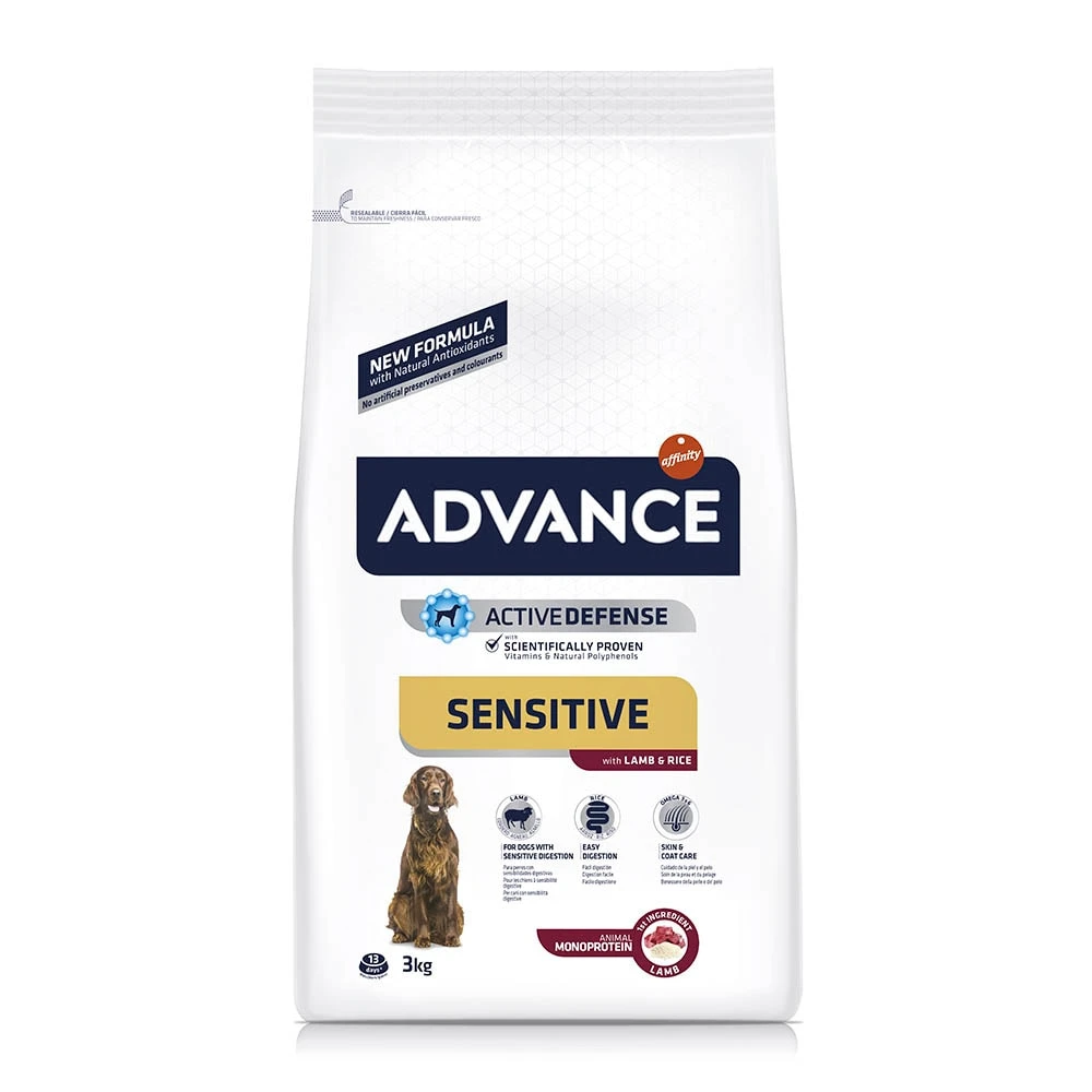 ADVANCE Sensitive All Breeds Adult Lamm & Reis 3 ADVANCE Sensitive All Breeds Adult Lamm & Reis