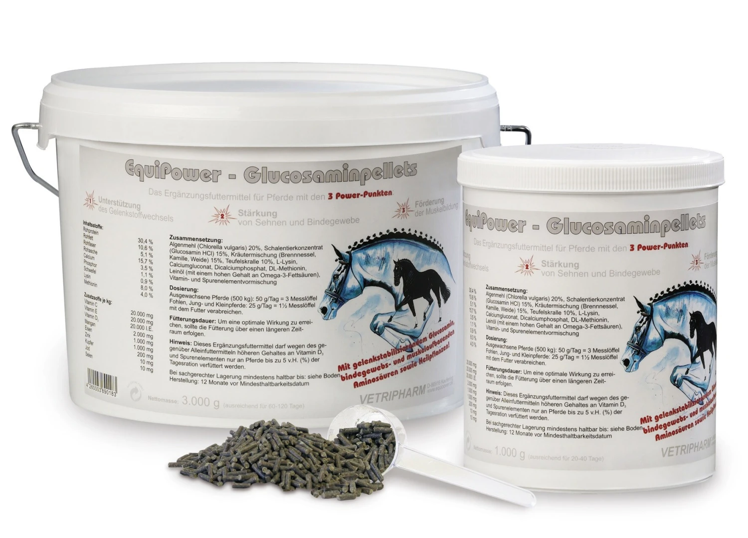 EquiPower Glucosaminpellets 3 EquiPower Glucosaminpellets