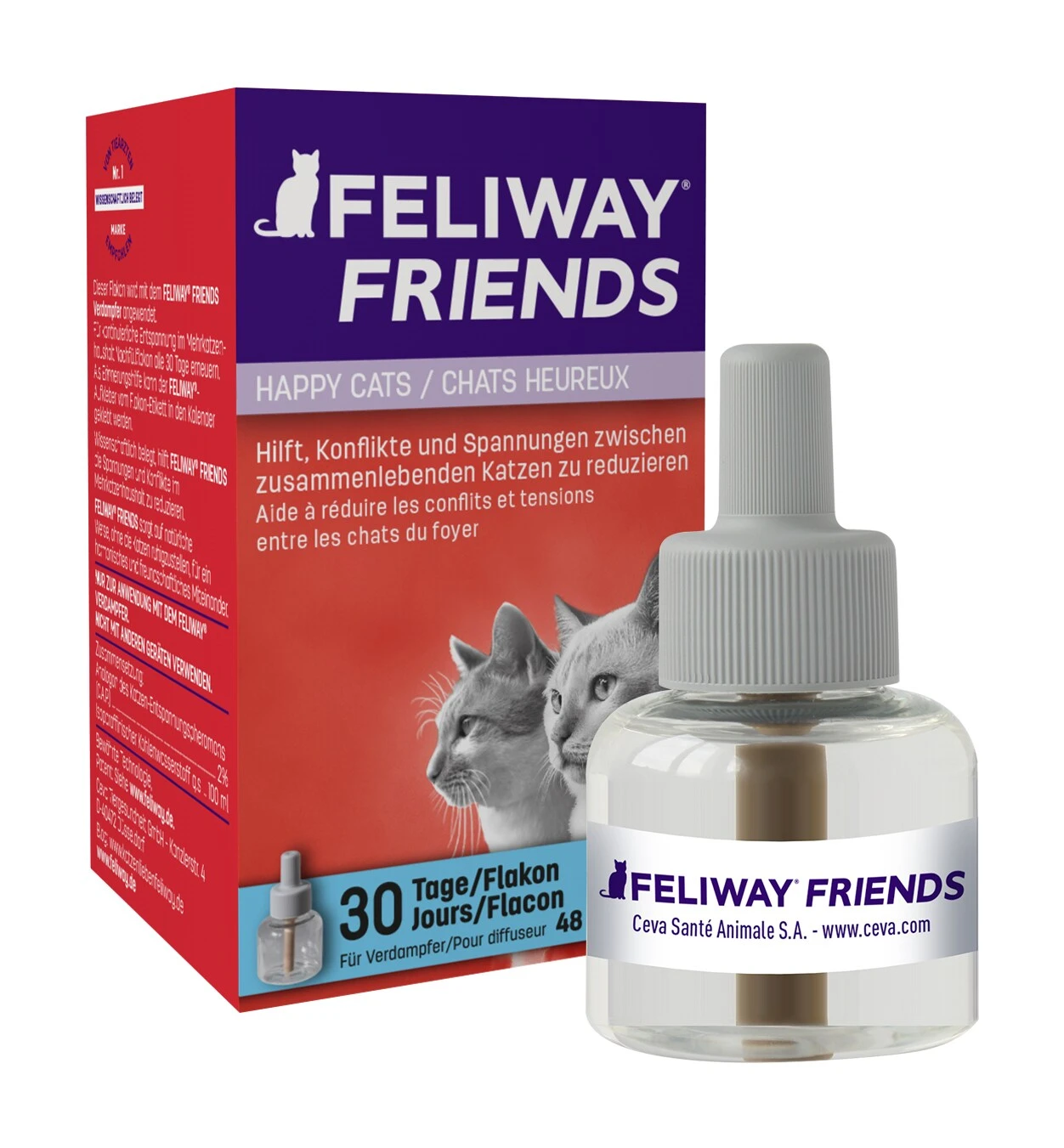 CEVA Feliway Friends Nachfüllflakon 3 CEVA Feliway Friends Nachfüllflakon