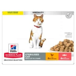Hills Science Plan Sterilised Cat Adult Multipack