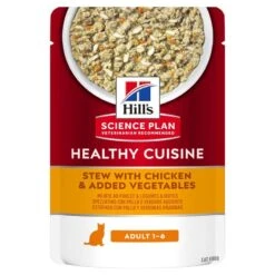 Hills Science Plan Healthy Cuisine Adult Ragout Mit Huhn Und Zugefügtem Gemüse