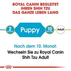 Royal Canin Shih Tzu Puppy Welpenfutter Trocken -Haustier Alles Verkaufsgeschäft 0054676 royal canin shih tzu puppy welpenfutter trocken