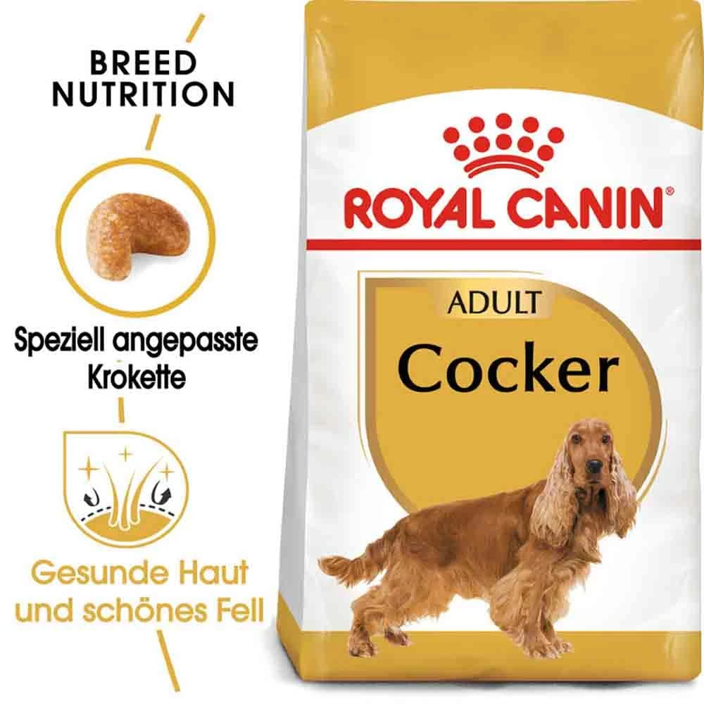 Royal Canin Cocker Adult Hundefutter Trocken 3 Royal Canin Cocker Adult Hundefutter Trocken