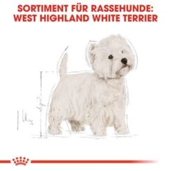 Royal Canin West Highland White Terrier Adult Hundefutter Trocken -Haustier Alles Verkaufsgeschäft 0054837 royal canin west highland white terrier adult hundefutter trocken