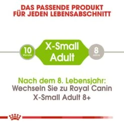 Royal Canin X-Small Adult Trockenfutter Für Sehr Kleine Hunde -Haustier Alles Verkaufsgeschäft 0054894 royal canin x small adult trockenfutter fur sehr kleine hunde
