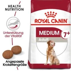 Royal Canin Medium Adult 7+ Trockenfutter Für ältere Mittelgroße Hunde