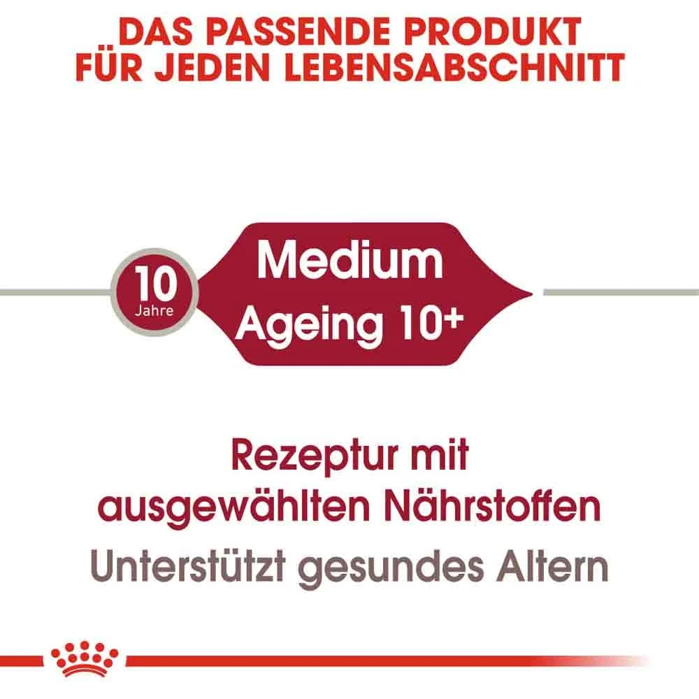 Royal Canin Medium Adult 10+ Trockenfutter Für ältere Mittelgroße Hunde 5 Royal Canin Medium Adult 10+ Trockenfutter Für ältere Mittelgroße Hunde – Bild 3