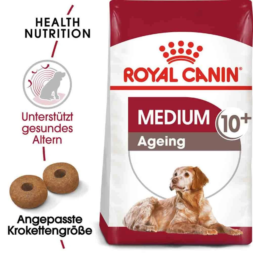 Royal Canin Medium Adult 10+ Trockenfutter Für ältere Mittelgroße Hunde 3 Royal Canin Medium Adult 10+ Trockenfutter Für ältere Mittelgroße Hunde