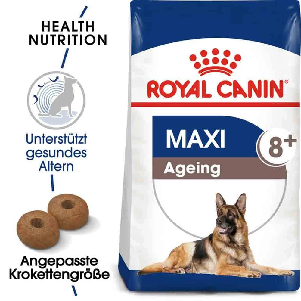 Royal Canin Maxi Ageing 8+ Trockenfutter Für ältere Große Hunde 3 Royal Canin Maxi Ageing 8+ Trockenfutter Für ältere Große Hunde