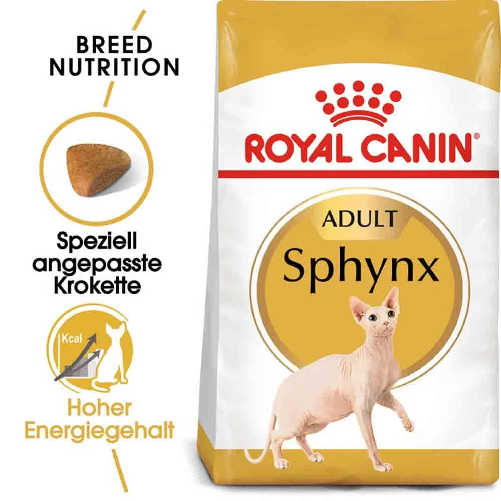 Royal Canin Sphynx Adult Katzenfutter Trocken 3 Royal Canin Sphynx Adult Katzenfutter Trocken