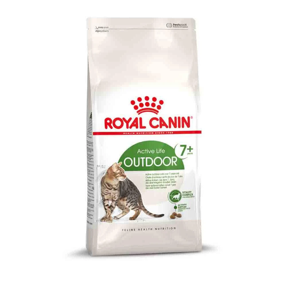 Royal Canin Outdoor 7+ Katzenfutter Trocken Für ältere Freigänger 4 Royal Canin Outdoor 7+ Katzenfutter Trocken Für ältere Freigänger – Bild 2