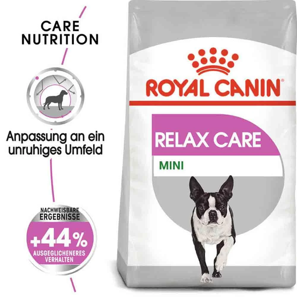 Royal Canin Relax Care Mini Trockenfutter Für Kleine Hunde In Unruhigem Umfeld 3 Royal Canin Relax Care Mini Trockenfutter Für Kleine Hunde In Unruhigem Umfeld