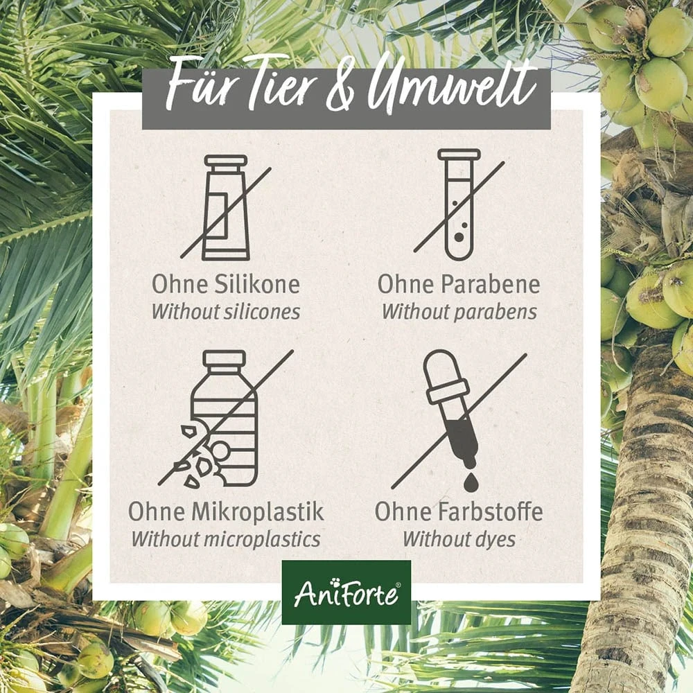 AniForte Fellharmonie Pflegespray Kokos 6 AniForte Fellharmonie Pflegespray Kokos – Bild 4