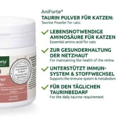 AniForte Taurin Pulver Für Katzen -Haustier Alles Verkaufsgeschäft 0056307 aniforte taurin pulver fur katzen