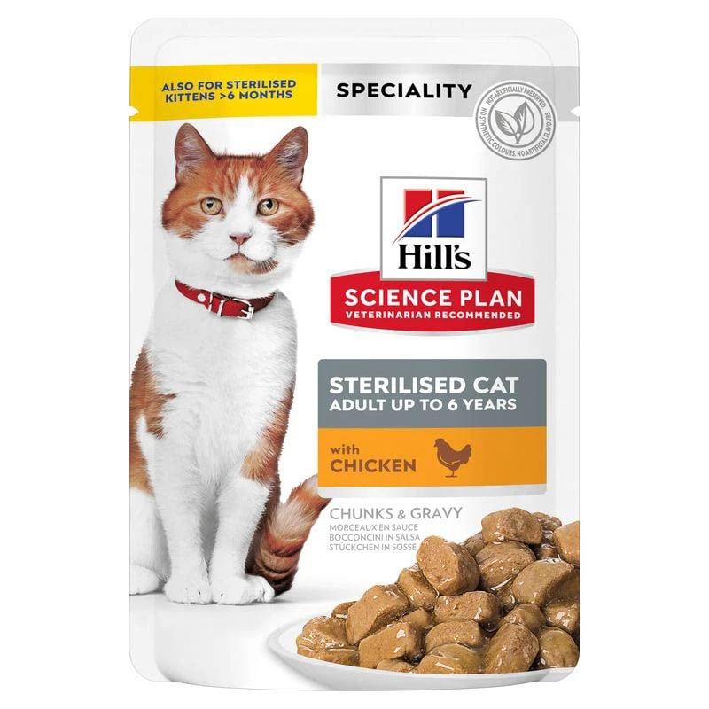 Hills Science Plan Sterilised Cat Adult Multipack 4 Hills Science Plan Sterilised Cat Adult Multipack – Bild 2
