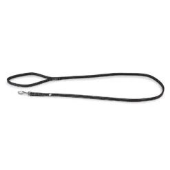 Das Lederband Barcelona Leine Black