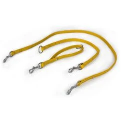 Das Lederband Barcelona Universal-Leine Vibrant-Yellow