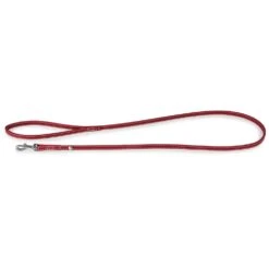 Das Lederband Barcelona Leine Indian-Red