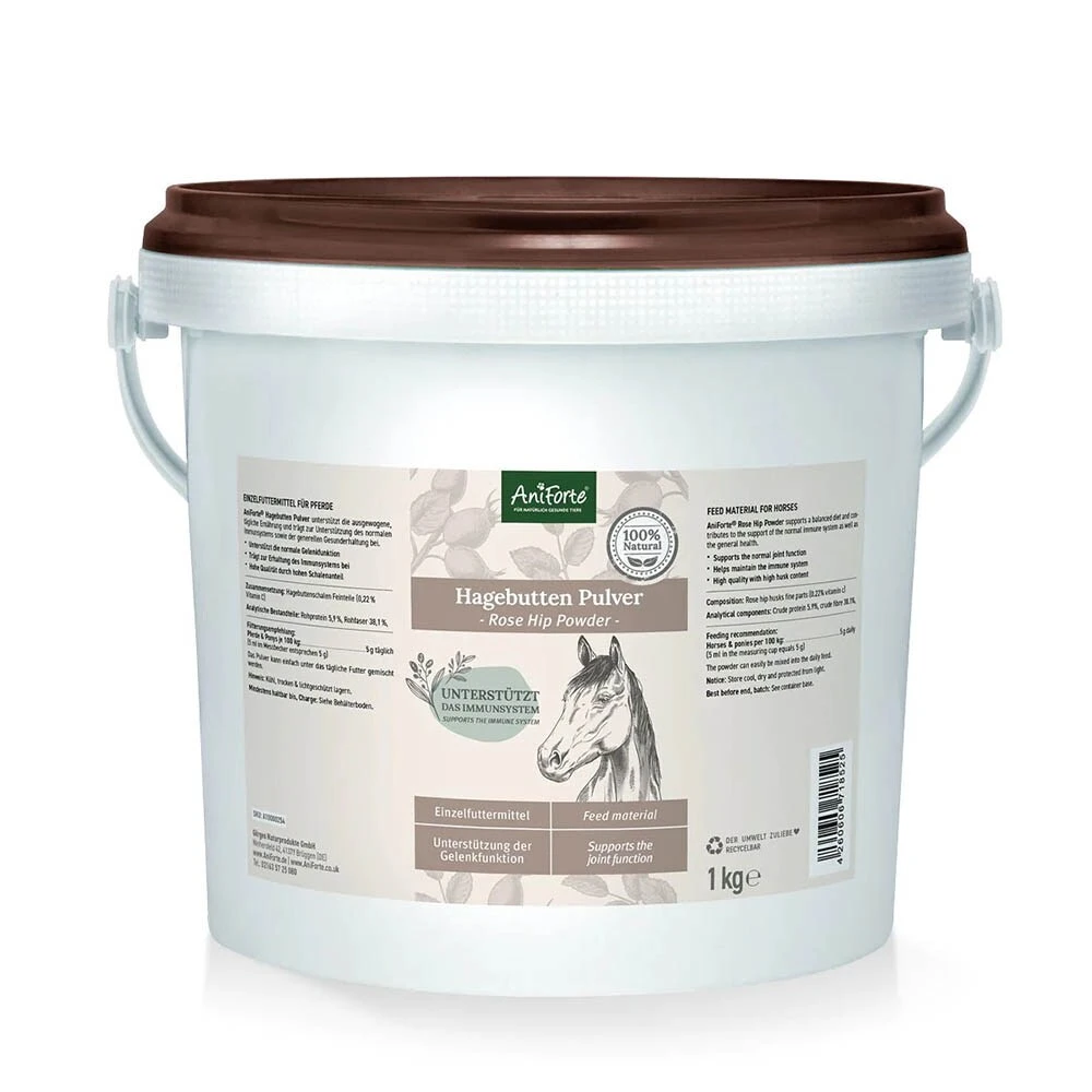 Aniforte Hagebuttenpulver Für Pferde 3 Aniforte Hagebuttenpulver Für Pferde