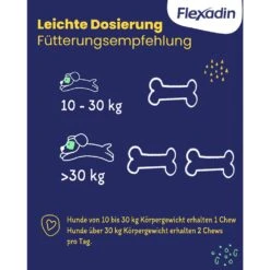 Vetoquinol Flexadin Young Dog Maxi 12 Vetoquinol Flexadin Young Dog Maxi -Haustier Alles Verkaufsgeschäft 0058721 vetoquinol flexadin young dog maxi