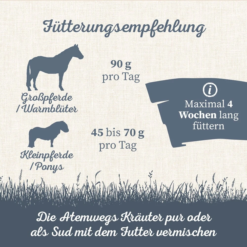 Krauterie Atemwegs Kräuter No. 1 Für Pferde 6 Krauterie Atemwegs Kräuter No. 1 Für Pferde – Bild 4
