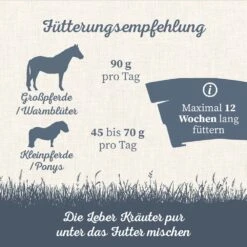 Krauterie Leber Kräuter Für Pferde -Haustier Alles Verkaufsgeschäft 0058755 krauterie leber krauter fur pferde