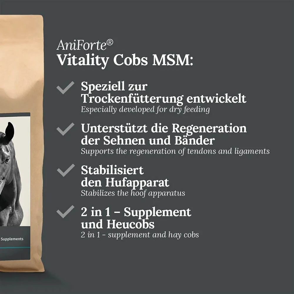 AniForte Vitality Cobs MSM 5 AniForte Vitality Cobs MSM – Bild 3