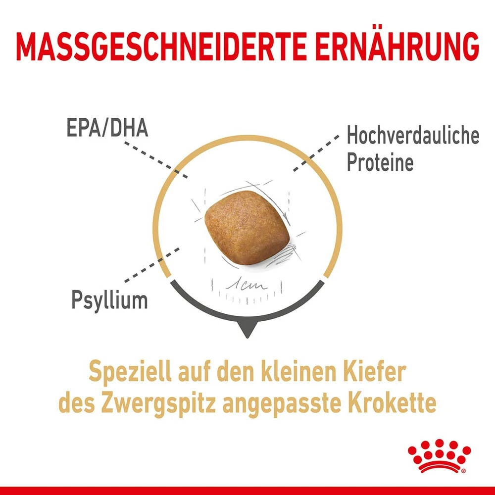 Royal Canin Pomeranian Breed Adult Trockennahrung Für Ausgewachsene Zwergspitze (>8 Monate) 5 Royal Canin Pomeranian Breed Adult Trockennahrung Für Ausgewachsene Zwergspitze (>8 Monate) – Bild 3