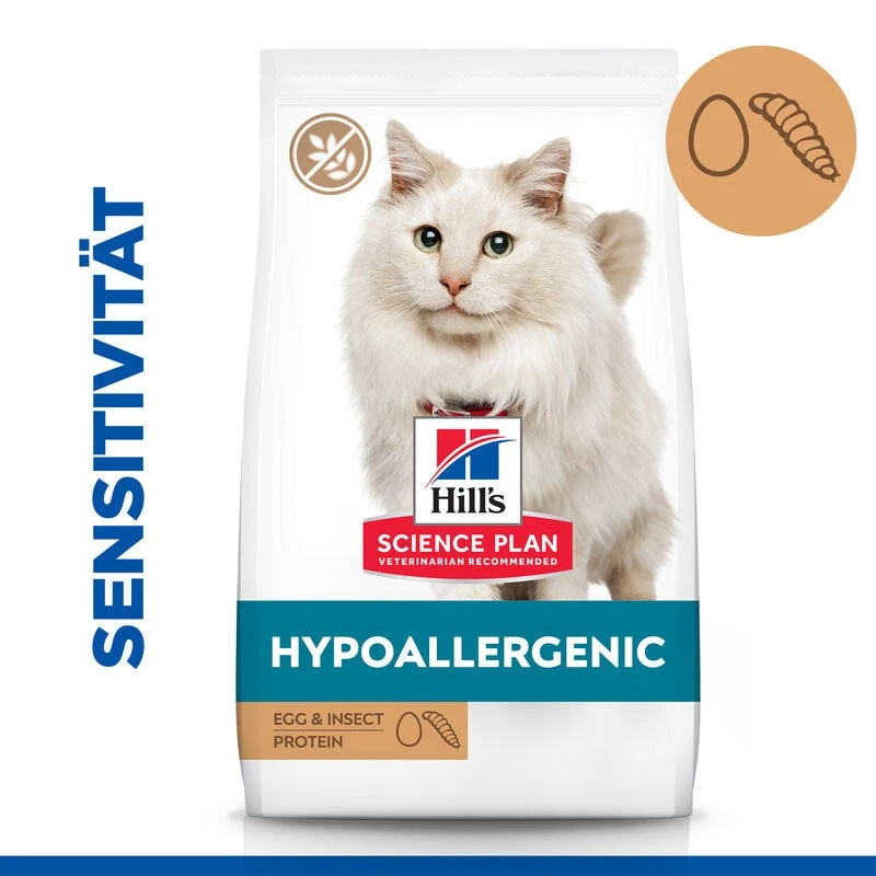 Hills Science Plan Hypoallergenic Adult Katzenfutter Mit Ei Und Insektenprotein 4 Hills Science Plan Hypoallergenic Adult Katzenfutter Mit Ei Und Insektenprotein – Bild 2