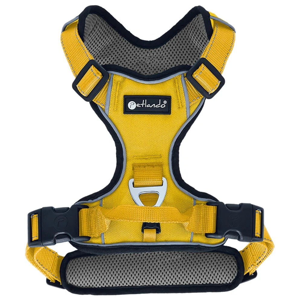 Petlando Outdoor Geschirr Gelb 4 Petlando Outdoor Geschirr Gelb – Bild 2