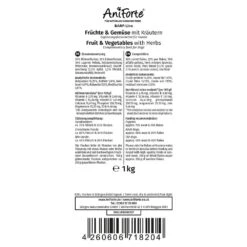 AniForte BARF-Line Früchte & Gemüse Mit Kräutern -Haustier Alles Verkaufsgeschäft 0061531 aniforte barf line fruchte gemuse mit krautern