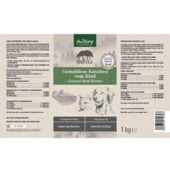 AniForte BARF-Line Gemahlene Knochen -Haustier Alles Verkaufsgeschäft 0061532 aniforte barf line gemahlene knochen